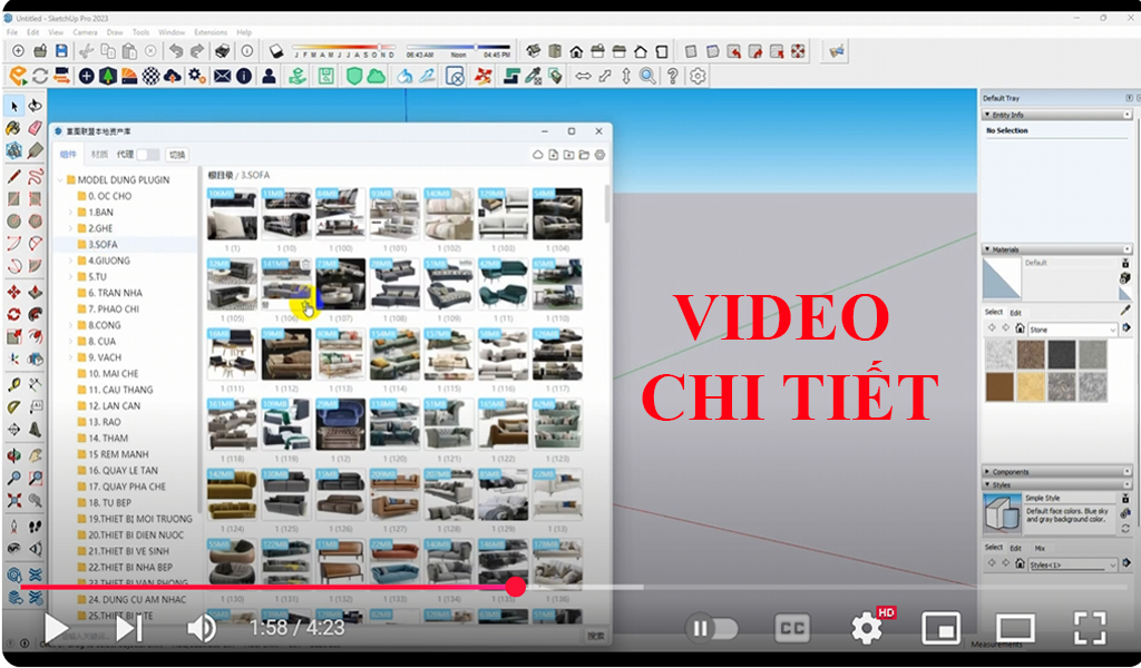 VIDEO CHI TIẾT MODEL PLUGIN
